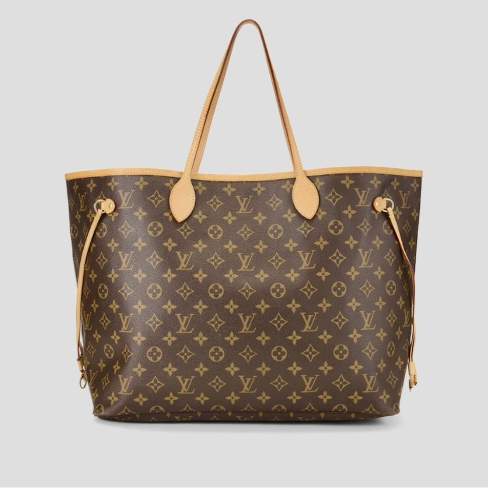 Louis Vuitton Neverfull GM HandBag Monogram Canvas Beige